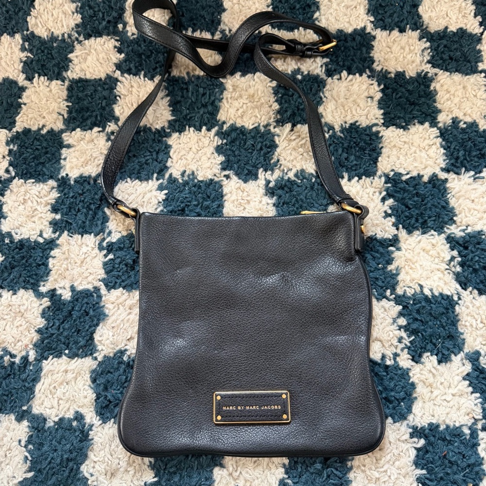 Marc Jacobs Black Leather Crossbody